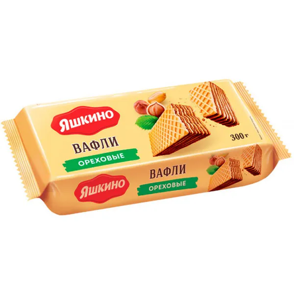 Яшкино вафли 300г
