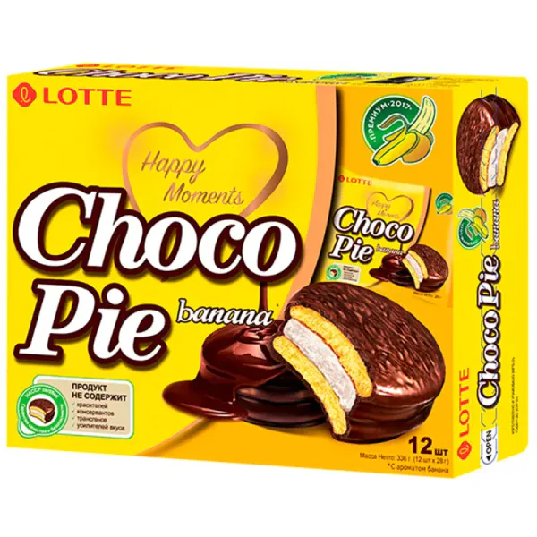 Lotte Choco pie 12ш 2