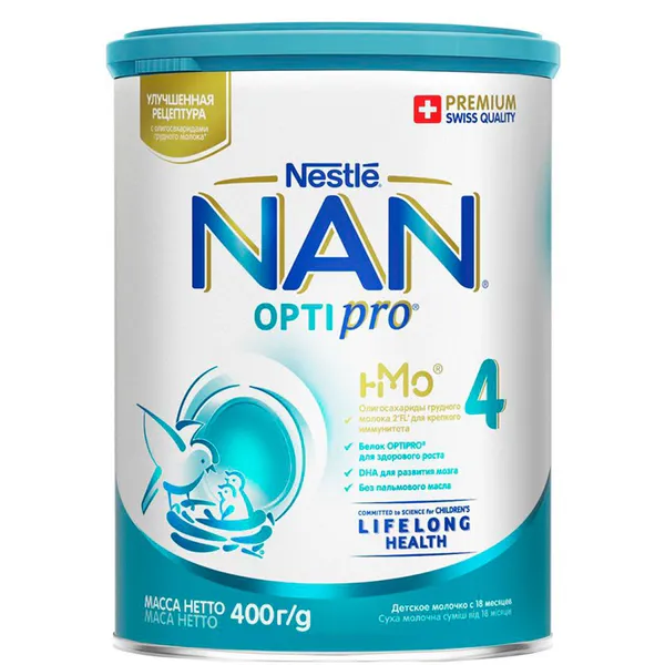 NAN х/сүү 400г