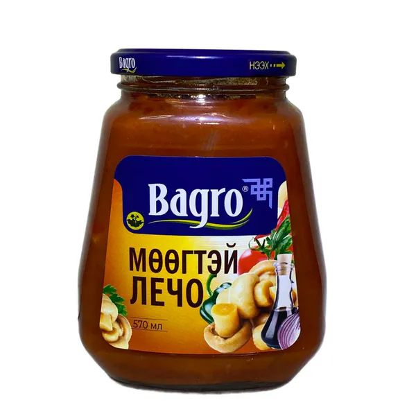 Bagro мөөгтэй лечо 570мл
