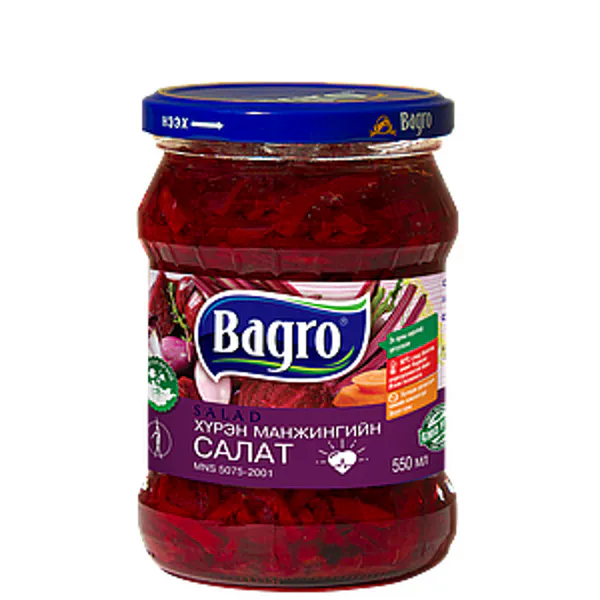 Bagro хүрэн манжин 310мл