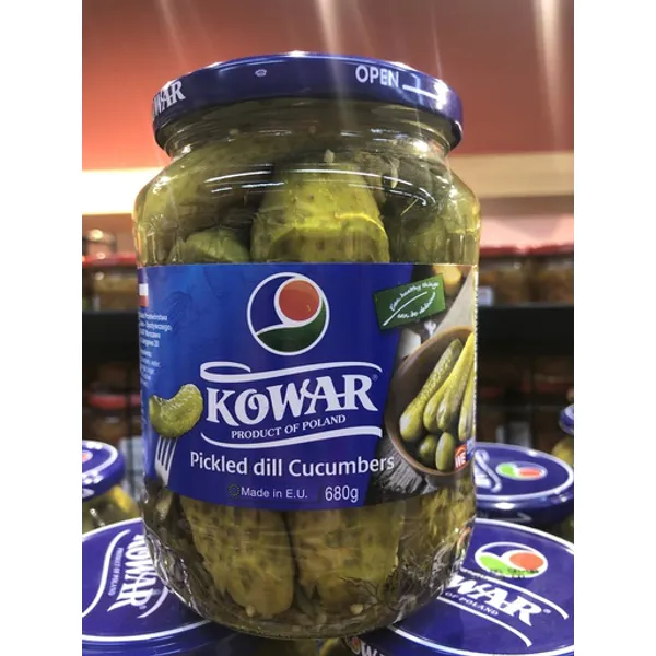 Kowar огурцы 680g